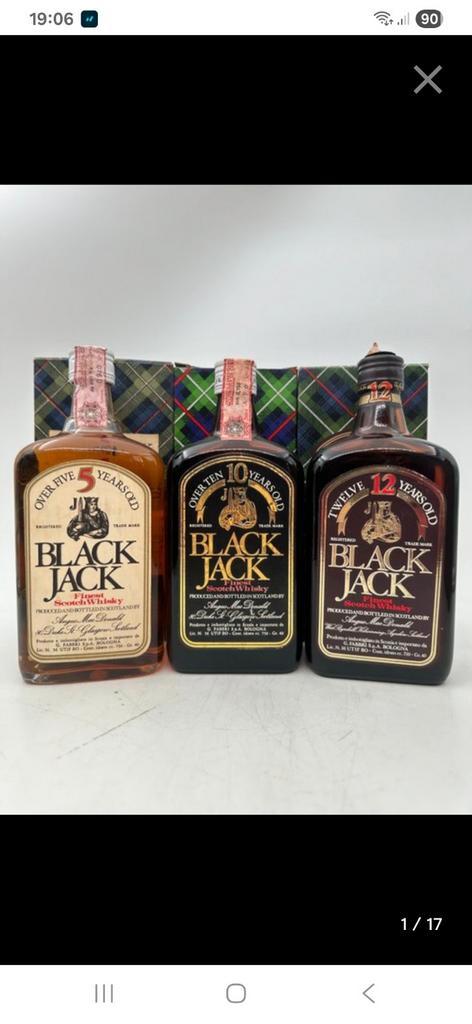 Set van 3 flessen 5 10 en 12 jaar,1970 gebotteld, Collections, Collections Autre, Enlèvement ou Envoi