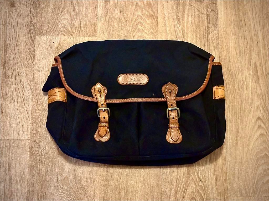 Billingham Hadley schoudertas zwart, Ophalen of Verzenden, Gebruikt, Zwart