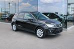 SEAT ARONA 1.0TSI-81KW-DSG-AIRCO-NAVI-BLUETOOTH, Auto's, Seat, Automaat, Stof, Zwart, Bedrijf