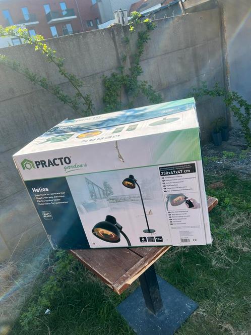 Practo Helios Teras verwarmer NIEUW, Tuin en Terras, Terrasverwarmers, Nieuw, Ophalen