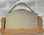 Vintage spiegel uit de jaren 50, Ophalen, Rechthoekig, 50 tot 100 cm, Minder dan 100 cm