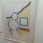 Roger Raveel - toen zat zij aan tafel, Antiek en Kunst, Ophalen of Verzenden
