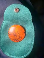 Baltische amber | pendant inclusief etui, Enlèvement ou Envoi