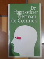 Flaptekstlezer De, Belgique, Enlèvement, Utilisé, Herman de Coninck