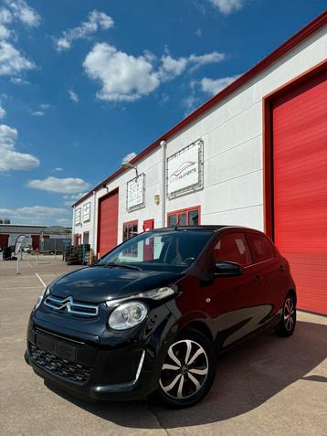 Citroën C1 cabriolet 2015 1.2i 44000 km led/cam/siègech, Autos, Achat, Euro 6, Entreprise, Cabriolet
