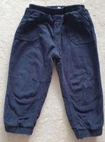 Pantalon en velours côtelé bleu marine - T 92 - Baby Club, Zo goed als nieuw, Baby Club, Jongen, Ophalen