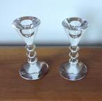 Paar kristallen kandelaars van Baccarat Vega model met doos, Ophalen of Verzenden