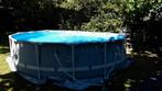 Intex zwembad 4,57m x 1,07m, Jardin & Terrasse, Piscines, Comme neuf, 300 cm ou plus, Rond, Enlèvement