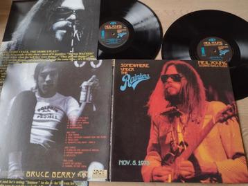  2 LP: NEIL YOUNG: SOMEWHERE UNDER THE RAINBOW 1973 