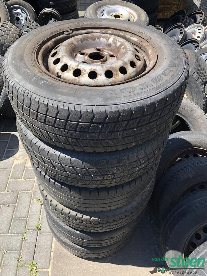 Volkswagen Transporter T4 - 6 x 15 Inch Steek 5 x 112 ET55, Auto-onderdelen, Banden en Velgen, Banden en Velgen, 15 inch, 195 mm