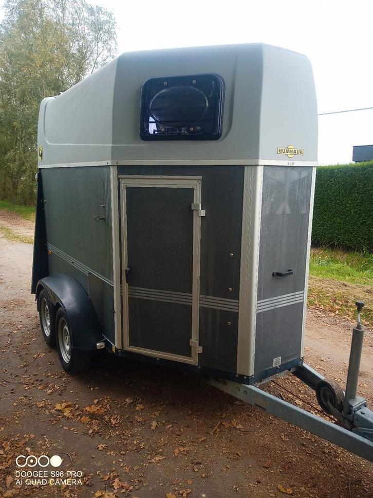 2 paardstrailer van het merk Humbaur, Dieren en Toebehoren, Paarden en Pony's | Trailers en Aanhangwagens, Zo goed als nieuw, Ophalen