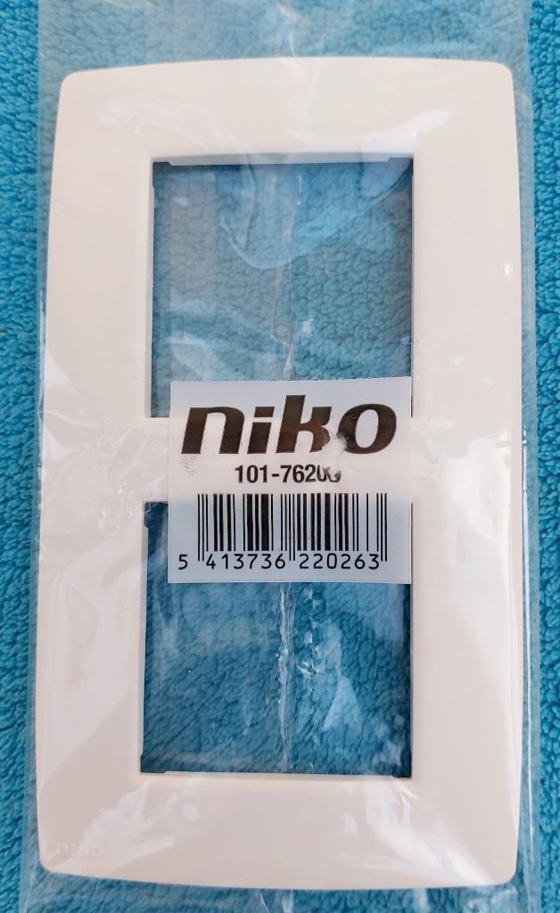 Afdekplaat vertikaal en horizontaal Niko-- 2- en 3-voudig ., Doe-het-zelf en Bouw, Elektriciteit en Kabels, Nieuw, Ophalen of Verzenden