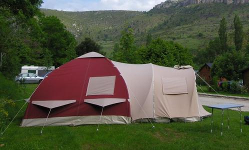 tente gonflable hollandaise, Caravanes & Camping, Tentes, jusqu'à 6, Utilisé, Enlèvement