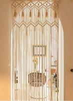 Macramé deurgordijn 90x180/ 20€ nieuw, Ophalen