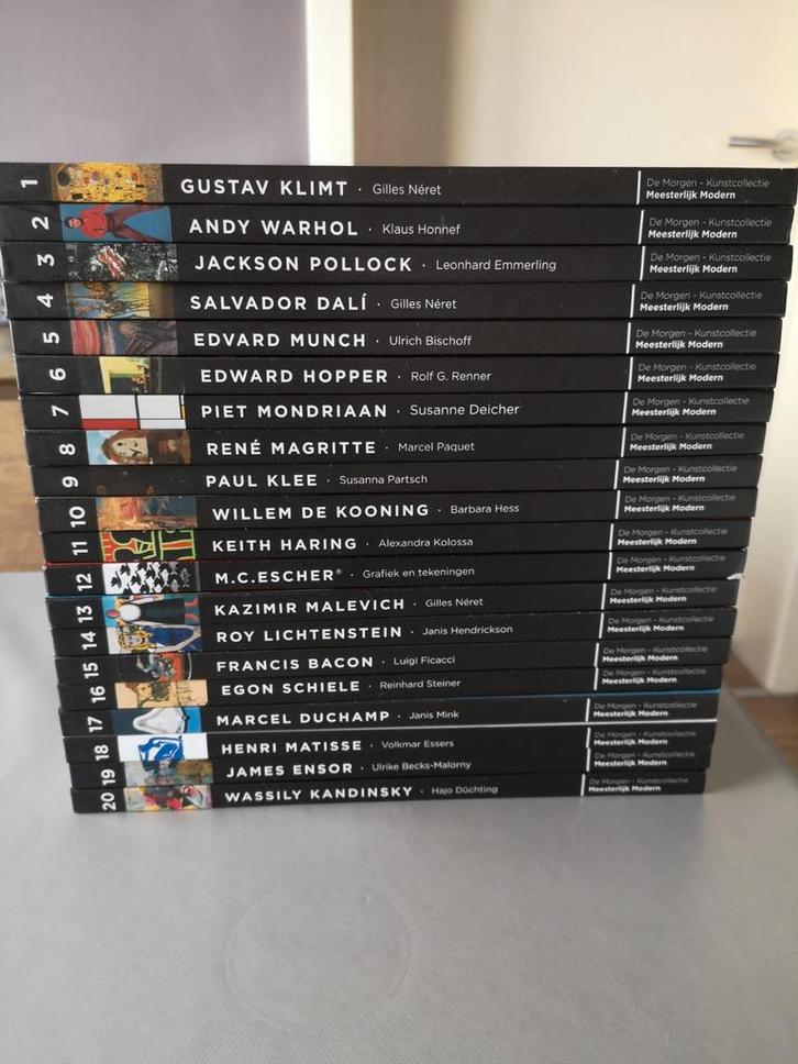 Boeken over grootste kunstenaars., Boeken, Kunst en Cultuur | Beeldend, Zo goed als nieuw, Ophalen of Verzenden