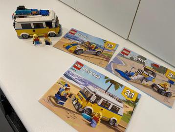 Lego Creator 31079 Sunshine Surfer Van, Enlèvement ou Envoi, Comme neuf, Ensemble complet, Lego