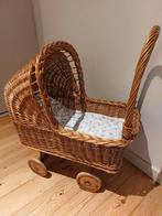 Rieten poppenwagen, Ophalen, Gebruikt, Babypop