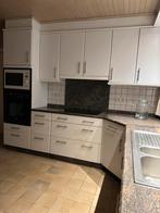 Keuken met granieten werkblad inclusief alle toestellen, Huis en Inrichting, Keuken | Complete keukens, Ophalen, Gebruikt, Graniet of Steen