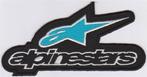 Alpinestars stoffen opstrijk patch embleem #4, Motoren, Accessoires | Stickers, Verzenden