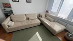 Canapé d’angle 6 places beige + 5 coussins, Maison & Meubles, Canapés | Salons, Enlèvement