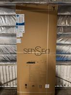 Porte de douche pivotante profilé chromé noir 90cm, Enlèvement, Neuf, Verre, Douche