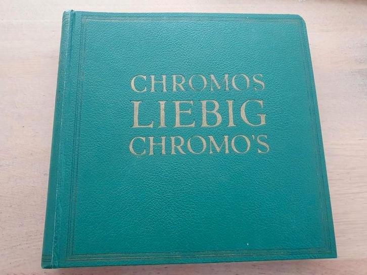 Liebig Chromo's Volledig boek (GROEN) - gratis verzending, Boeken, Prentenboeken en Plaatjesalbums, Gelezen, Prentenboek, Ophalen of Verzenden