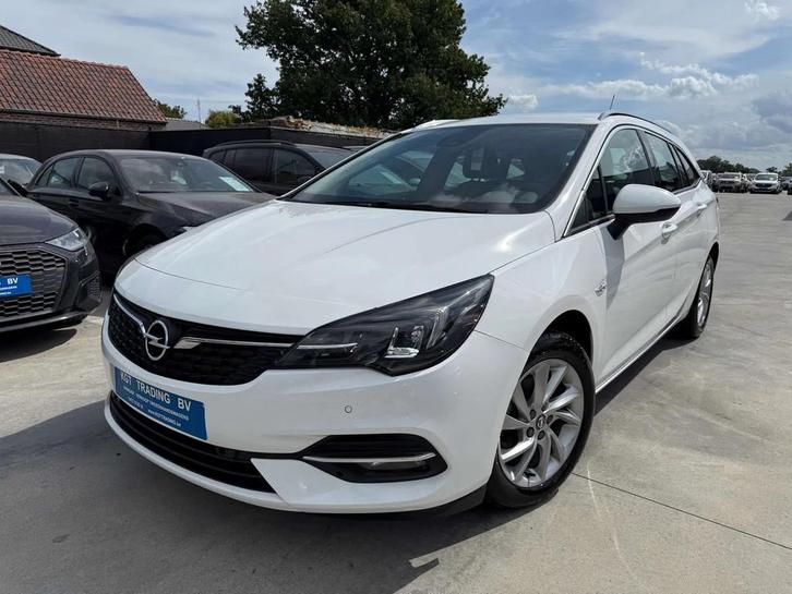 Opel Astra 1.2i TURBO TOURER NAVIGATIE LEDER FULL LED CARPLA, Auto's, Opel, Bedrijf, Te koop, Astra, ABS, Airbags, Airconditioning