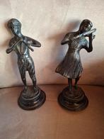 2 bronzen beeldjes, 50 euro per stuk, Verzamelen, Beelden en Beeldjes, Ophalen, Zo goed als nieuw