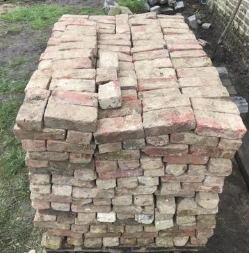 Briques anciennes environ 250 pièces 17,5 x 5,1 x 8,2