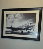 Stijlvolle Ingelijste Foto – Klassiek Vliegtuig (Douglas DC-, Huis en Inrichting, Ophalen