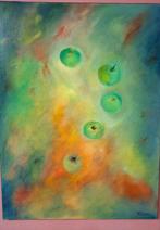 Moderne kunstschilderijen met olieverf te koop!, Ophalen