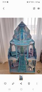 Frozen XXL kasteel, Kinderen en Baby's, Speelgoed | Poppenhuizen, Ophalen, Zo goed als nieuw, Poppenhuis