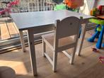Bureau table et chaise blanc ikea, Kinderen en Baby's, Kinderkamer | Tafels en Stoelen, Ophalen, Gebruikt
