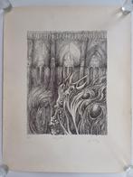 Luc Putman, Levensboom, 1981, Antiek en Kunst, Kunst | Etsen en Gravures, Ophalen of Verzenden