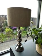 2 STAANDE LAMPEN EN 2 LAMPENKAPPEN, Ophalen, Beige