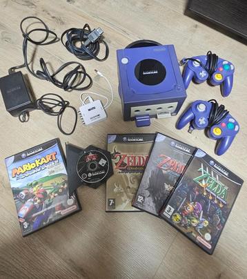 GameCube + Jeux (PRIX EN LISANT L'ANNONCE) beschikbaar voor biedingen