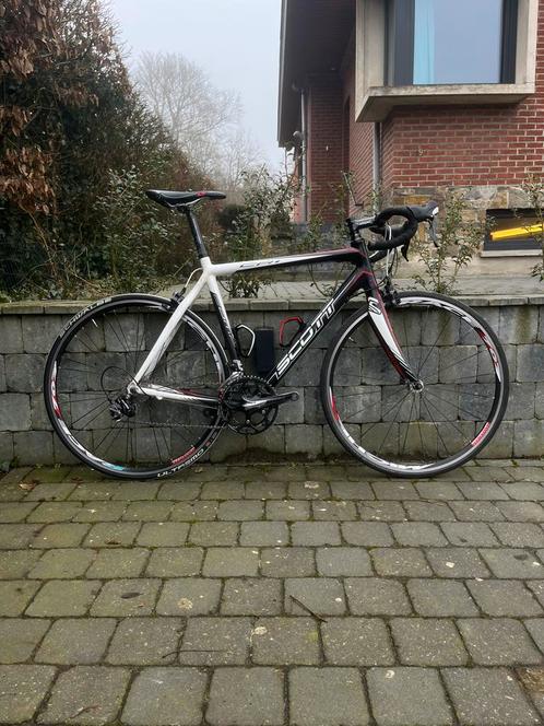 SCOTT CR1 racefiets 56cm, Fietsen en Brommers, Fietsen | Racefietsen, Zo goed als nieuw, Carbon, 53 tot 57 cm, Ophalen