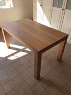 Eiken tafel 1,50 x 90, Huis en Inrichting, Tafels | Eettafels, Ophalen, Gebruikt, 100 tot 150 cm, Eikenhout