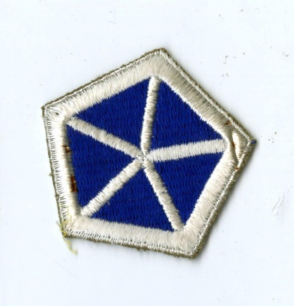 V-Corps-patch D-day Omaha Beach WW2, Verzamelen, Militaria | Tweede Wereldoorlog, Ophalen of Verzenden