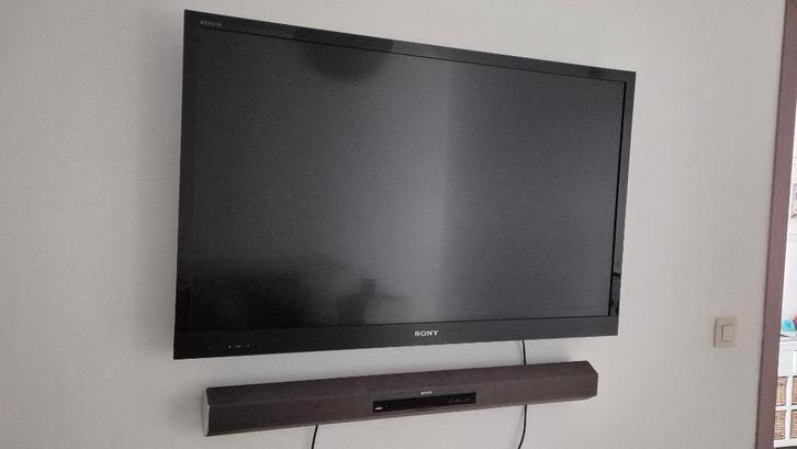Ensemble TV + Barre de Son Sony, Audio, Tv en Foto, Televisies, Gebruikt, LED, 100 cm of meer, Full HD (1080p), Sony, 120 Hz, Ophalen