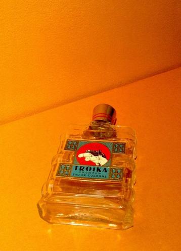 Juchten Art Deco 4711 Troika Cologne lege fles beschikbaar voor biedingen