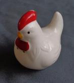 keramiek zoutvaatje zoutstrooier KIP FIGUUR H7xL7cm CHICKEN, Verzenden, Zo goed als nieuw, Keramiek