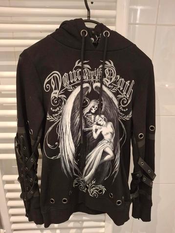 Hoodie Trui S - Dance with Death (Gothicana Anne Stokes) beschikbaar voor biedingen