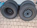 winterbanden op stalen velgen 195/65 R15 91H(VW-Skoda), Auto-onderdelen, Ophalen, Gebruikt, 15 inch, Velg(en)