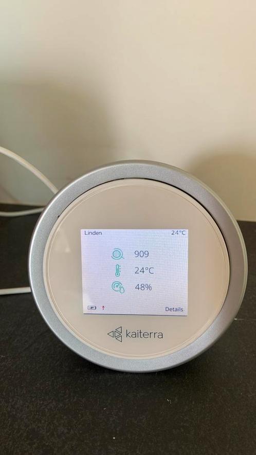 Compteur de qualité de l'air de Kaiterra, Electroménager, Électroménager & Équipement Autre, Comme neuf, Enlèvement ou Envoi