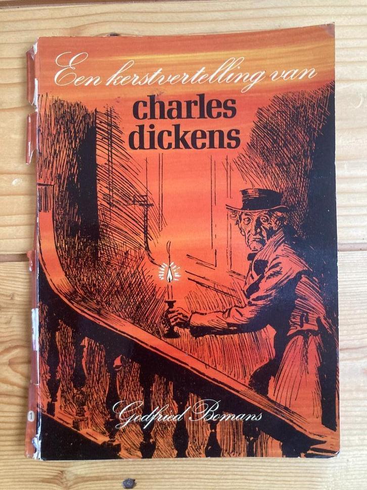 Godfried Bomans een kerstvertelling A Christmas Carol strip, Diversen, Kerst, Gebruikt, Ophalen of Verzenden