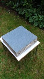 Curiosa: Vintage platenkoffer voor LP's (groot model), Ophalen, Audio en Video