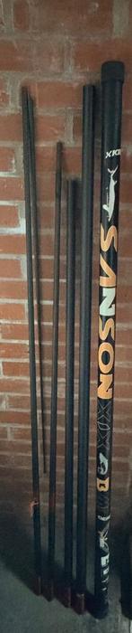 Canne carpe Milo sanson 13m, Watersport en Boten, Hengelsport | Karpervissen, Ophalen, Gebruikt, Complete set