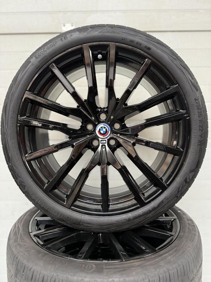 DEMO 22’’ BMW X5 X6 G05 G06 VELGEN ZOMERBANDEN ORIG SET TPMS, Auto-onderdelen, Banden en Velgen, Banden en Velgen, Zomerbanden