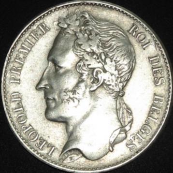Zilver – België – 5 Francs – Leopold I – 1849 beschikbaar voor biedingen
